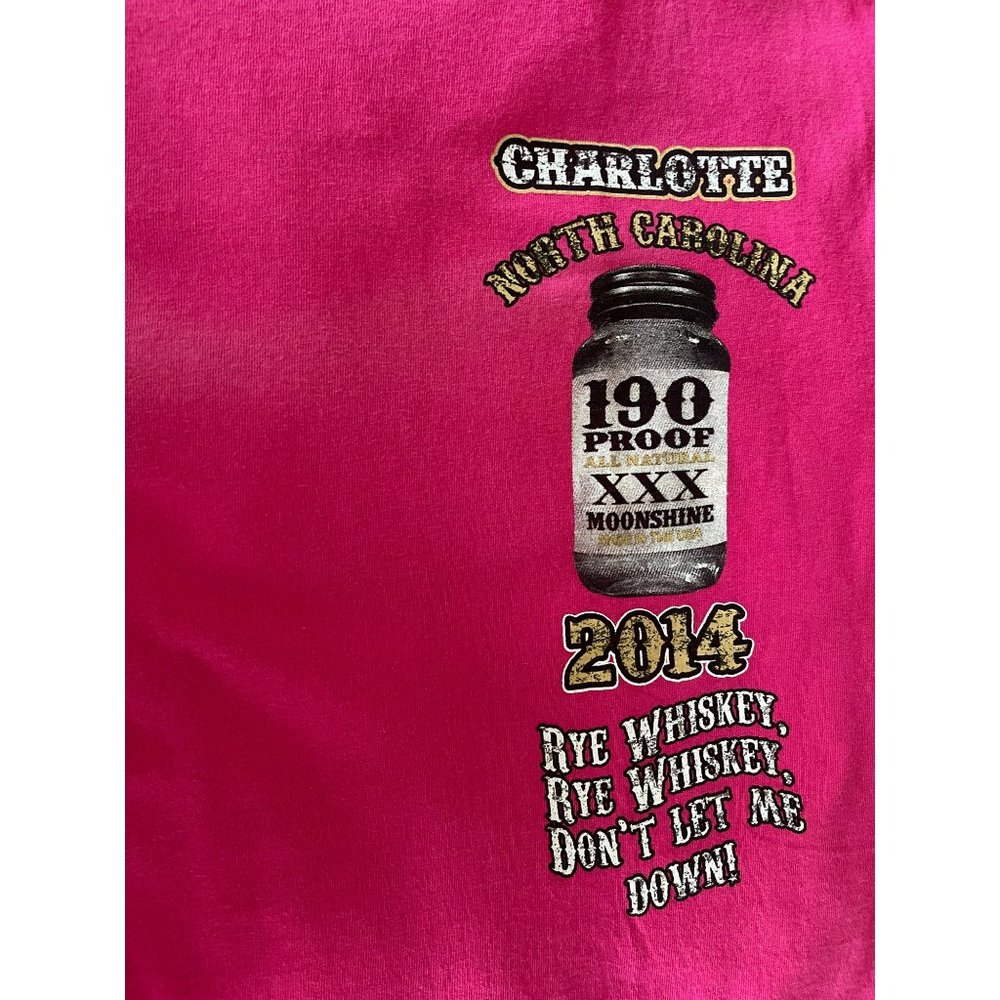 Pink Graphic Tee 2014 Charlotte North Carolina - Picture 4 of 12